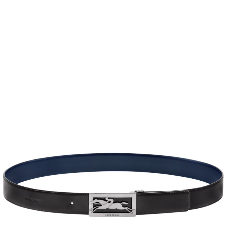 LONGCHAMP DELTA BOX CEINTURE HOMME NOIR/MARINE LONGCHAMP DELTA BOX CEINTURE HOMME NOIR/MARINE