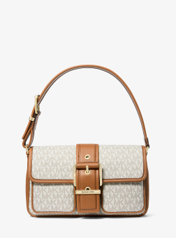 SAC PORTÉ ÉPAULE COLBY VANILLE/NOISETTE MK