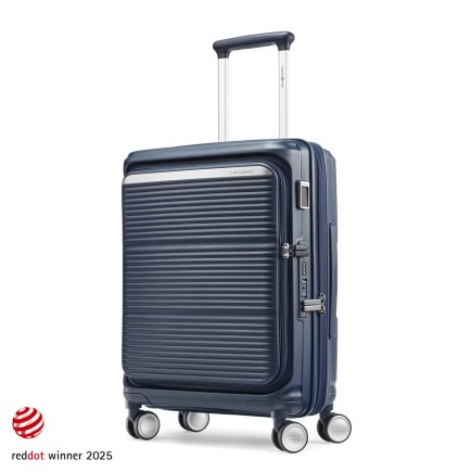 VALISE 4 ROUES CABINE EXTENSIBLE 55CM PARALUX BLEU MARINE FONCÉ SAMSONITE
