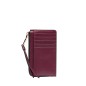 PORTE CARTES ZIPPÉ ORIGAMI DE LANCEL CASSIS PORTE CARTES ZIPPÉ ORIGAMI DE LANCEL CASSIS