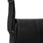 SAC BANDOULIÈRE EN CUIR NOIR RAPHAEL THE CHESTERFIELD BRAND