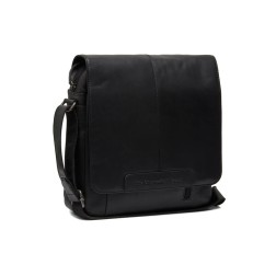 SAC BANDOULIÈRE EN CUIR NOIR RAPHAEL THE CHESTERFIELD BRAND
