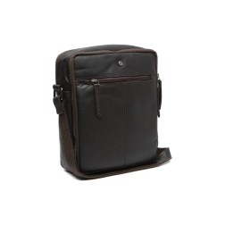 SAC BANDOULIÈRE EN CUIR MARRON ALVA THE CHESTERFIELD BRAND