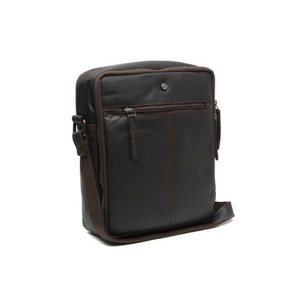 SAC BANDOULIÈRE EN CUIR MARRON ALVA THE CHESTERFIELD BRAND
