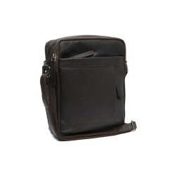 SAC BANDOULIÈRE EN CUIR MARRON ALVA THE CHESTERFIELD BRAND