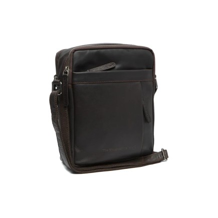 SAC BANDOULIÈRE EN CUIR MARRON ALVA THE CHESTERFIELD BRAND