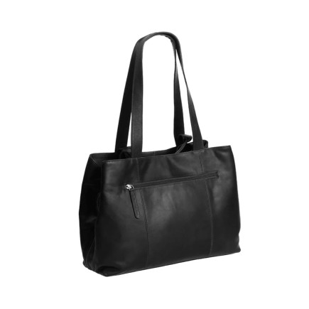 SAC BANDOULIÈRE EN CUIR NOIR GAIL THE CHESTERFIELD BRAND