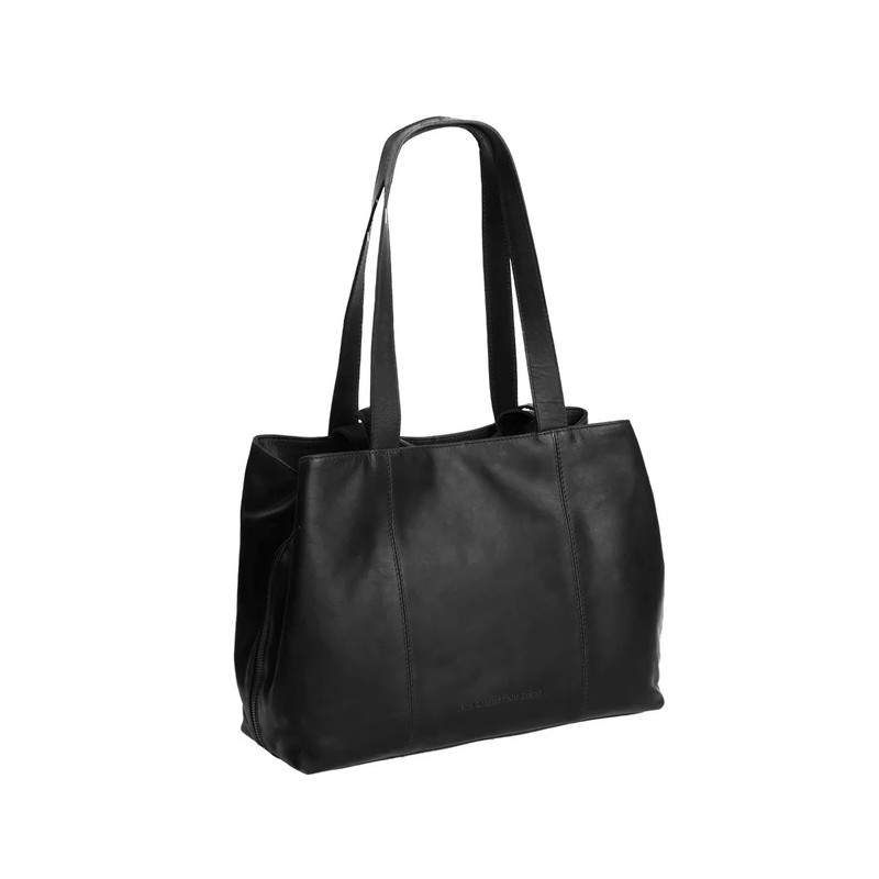 SAC BANDOULIÈRE EN CUIR NOIR GAIL THE CHESTERFIELD BRAND