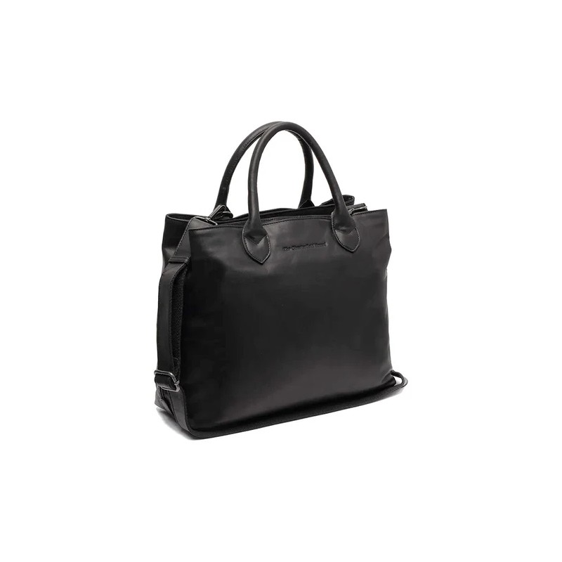 SAC BANDOULIÈRE EN CUIR NOIR PASSAU THE CHESTERFIELD BRAND SAC BANDOULIÈRE EN CUIR NOIR PASSAU THE CHESTERFIELD BRAND