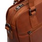 SAC BANDOULIÈRE EN CUIR COGNAC PORLEZZA THE CHESTERFIELD BRAND