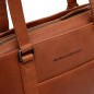 SAC BANDOULIÈRE EN CUIR COGNAC PORLEZZA THE CHESTERFIELD BRAND