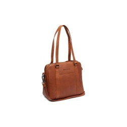 SAC BANDOULIÈRE EN CUIR COGNAC PORLEZZA THE CHESTERFIELD BRAND