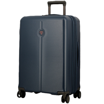 VALISE VERTICALE A ROULETTES HENDAYE 65 cm MARINE