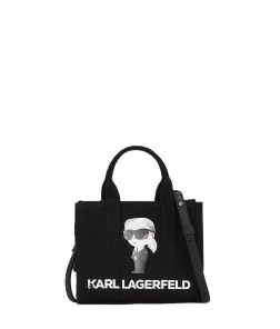 MINI CABAS CARRÉ RUE SAINT GUILLAUME NOIR KL