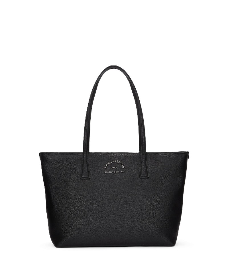 CABAS ÉPAULE RUE SAINT GUILLAUME MÉTAL NOIR KL