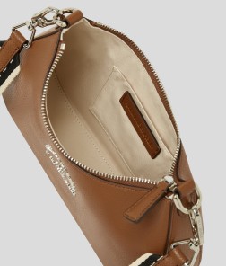 SAC ÉPAULE RUE SAINT GUILLAUME MÉTAL TAN FONCÉ KL