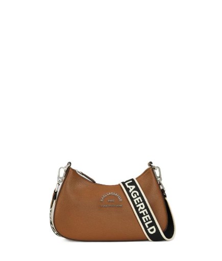 SAC ÉPAULE RUE SAINT GUILLAUME MÉTAL TAN FONCÉ KL