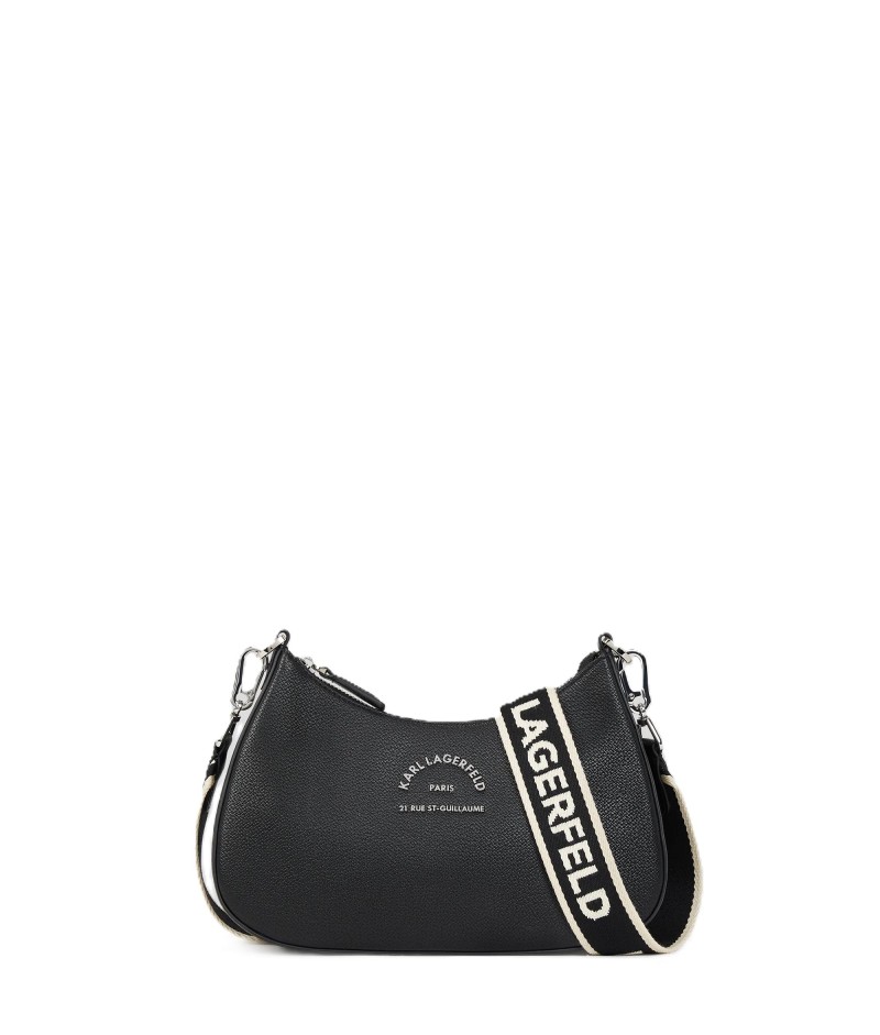 SAC ÉPAULE RUE SAINT GUILLAUME MÉTAL NOIR KL