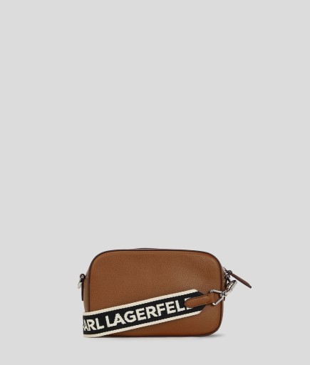 SAC PORTÉ TRAVERS RUE SAINT GUILLAUME MÉTAL TAN FONCÉ KL