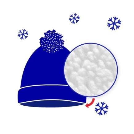 BONNET APPLETINI POLAIRE NOIR PROFOND CABAÏA