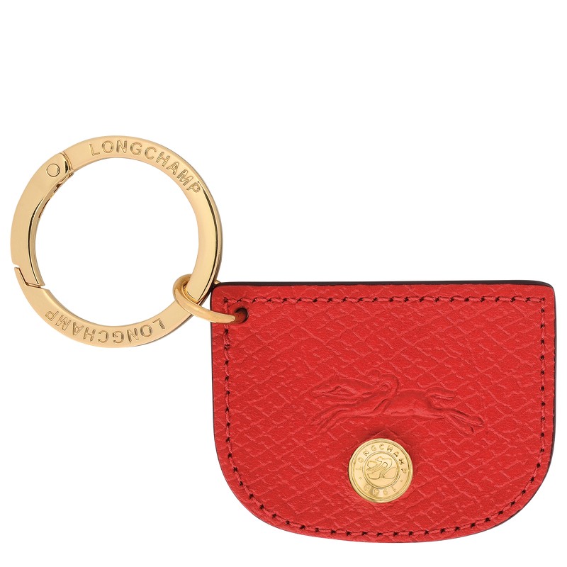 LONGCHAMP ÉPURE PORTE-CLÉS ROUGE