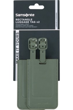 PORTE-ADRESSE VERT X2 TA RÉVOLUTION SAMSONITE