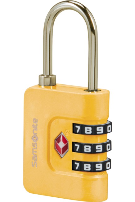 CADENAS TSA TA RÉVOLUTION JAUNE SAMSONITE