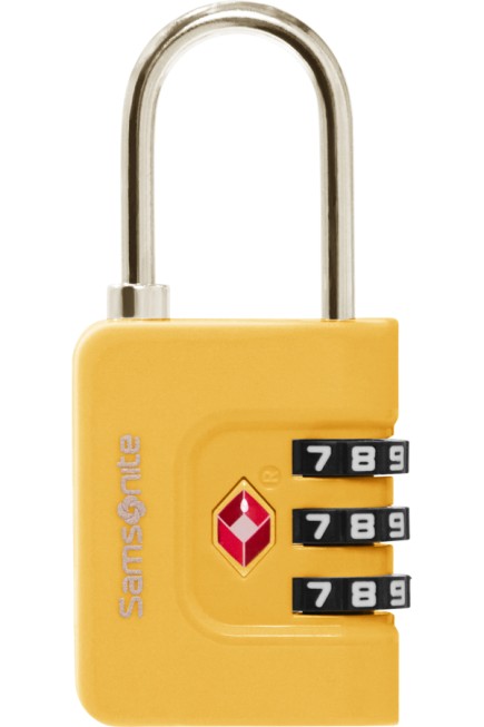 CADENAS TSA TA RÉVOLUTION JAUNE SAMSONITE