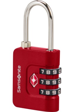 CADENAS TSA TA RÉVOLUTION ROUGE SAMSONITE