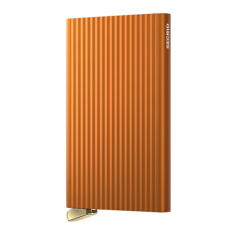 PREMIUM PORTE CARTES CARDPROTECTOR+ FLUTED ORANGE SECRID PREMIUM PORTE CARTES CARDPROTECTOR+ FLUTED ORANGE SECRID