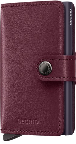 PORTE CARTES MINIWALLET ORIGINAL CRANBERRY SECRID