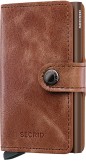 PORTE CARTES MINIWALLET SECRID COGNAC & BROWN VINTAGE