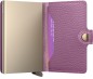 PORTE CARTES MINIWALLET SECRID ORCHID PEBBLE