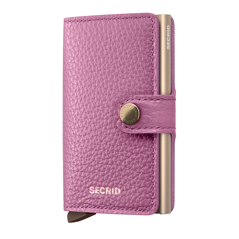 PORTE CARTES MINIWALLET SECRID ORCHID PEBBLE