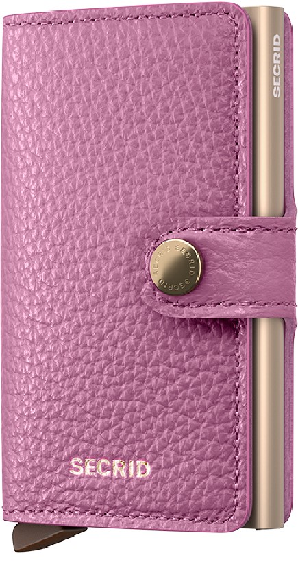 PORTE CARTES MINIWALLET SECRID ORCHID PEBBLE