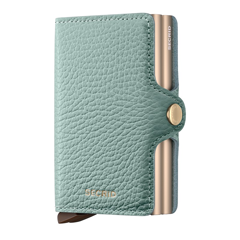 PORTE CARTES TWINWALLET PEBBLE SEA GREEN SECRID PORTE CARTES TWINWALLET PEBBLE SEA GREEN SECRID