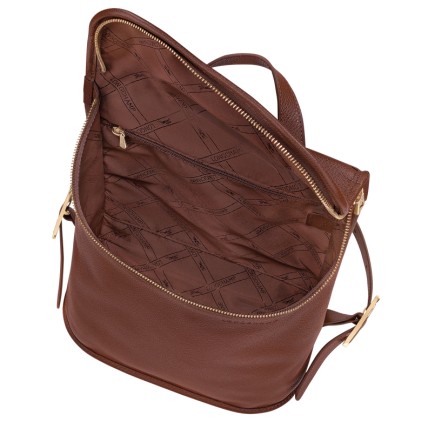 LONGCHAMP LE FOULONNÉ SAC À DOS M CAFÉ