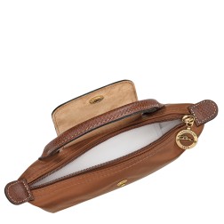 LONGCHAMP LE PLIAGE ORIGINAL TROUSSE COSMÉTIQUE AVEC POIGNÉE COGNAC