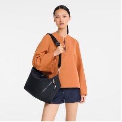 LONGCHAMP LE PLIAGE ÉNERGY SAC BANDOULIÈRE NOIR