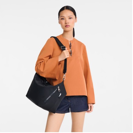 LONGCHAMP LE PLIAGE ÉNERGY SAC BANDOULIÈRE NOIR