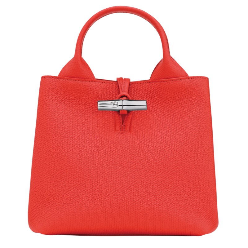 LONGCHAMP LE ROSEAU SAC À MAIN S VERMILLON