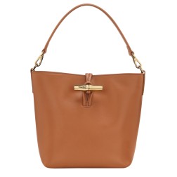 LONGCHAMP LE ROSEAU SLEEK SAC SEAU XS CAJOU