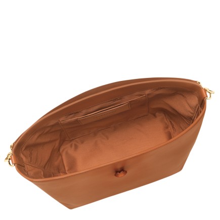 LONGCHAMP LE ROSEAU SLEEK SAC PORTÉ ÉPAULE M CAJOU