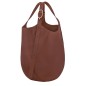LONGCHAMP LE FOULONNÉ SAC CABAS XL CAFÉ