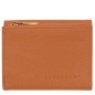 LONGCHAMP LE FOULONNÉ PORTEFEUILLE COMPACT AMBRE