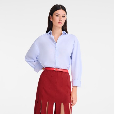 LONGCHAMP ARCHIVE CEINTURE FEMME VERMILLON