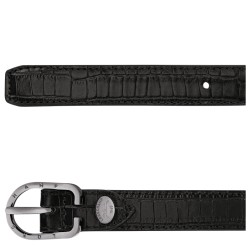 LONGCHAMP ARCHIVE CEINTURE FEMME NOIR