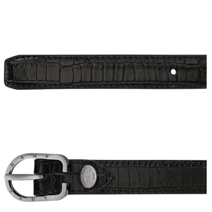 LONGCHAMP ARCHIVE CEINTURE FEMME NOIR