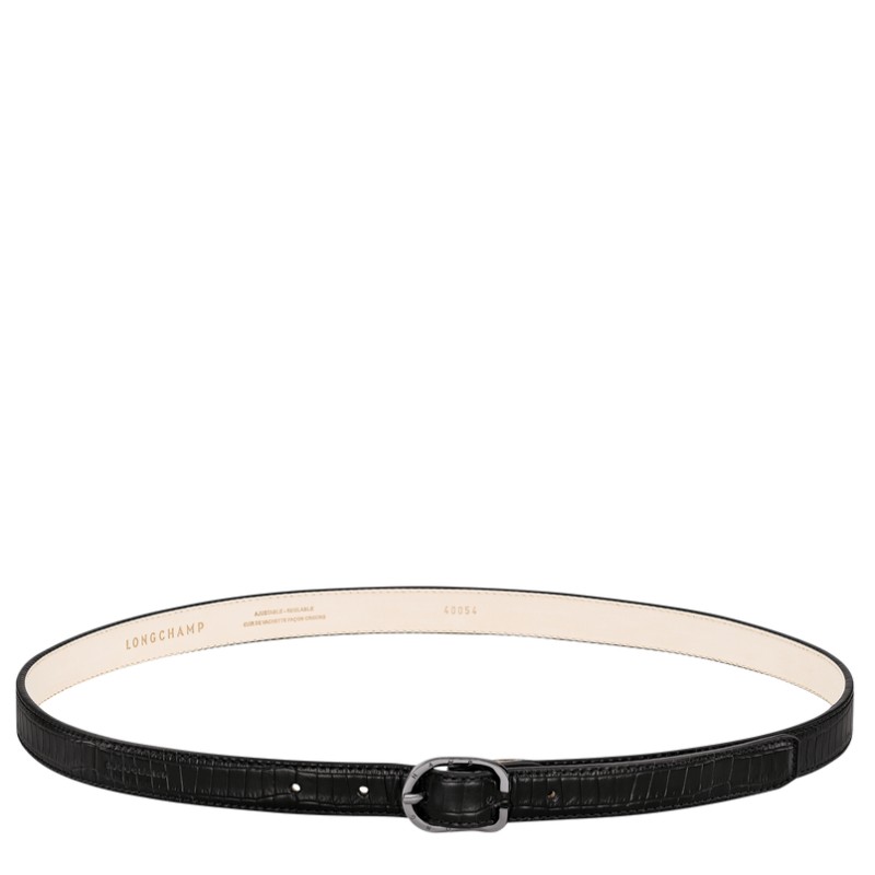 LONGCHAMP ARCHIVE CEINTURE FEMME NOIR
