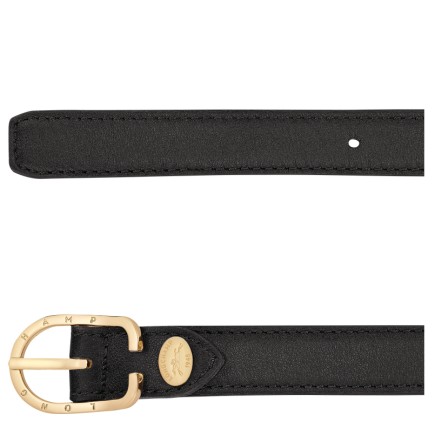 LONGCHAMP ARCHIVE CEINTURE FEMME NOIR